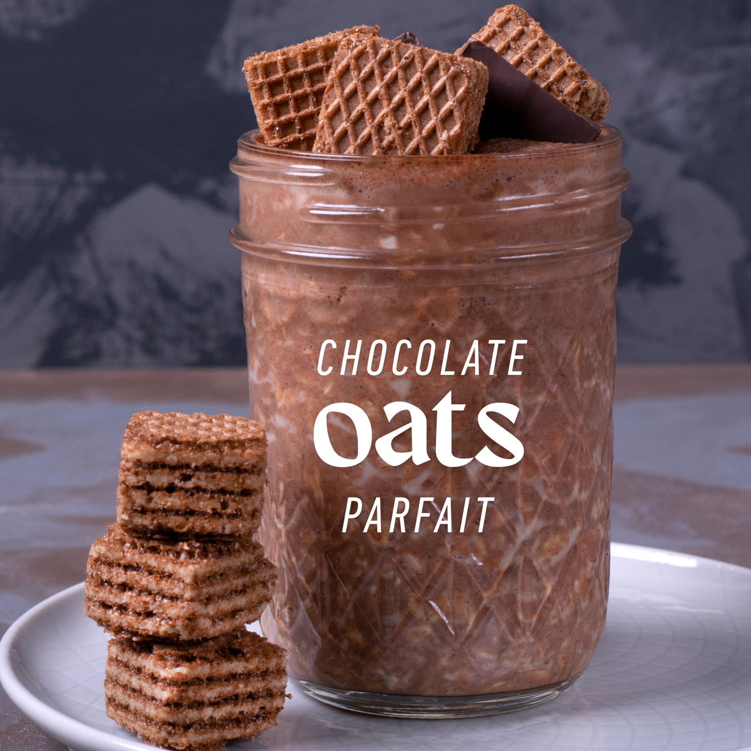 Chocalate Oats Parfait