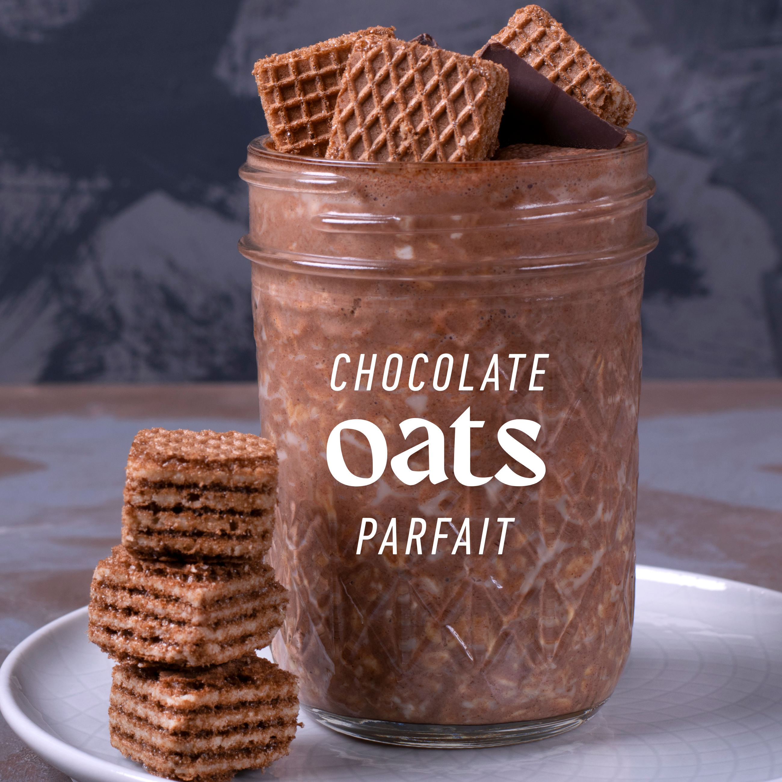Chocalate Oats Parfait