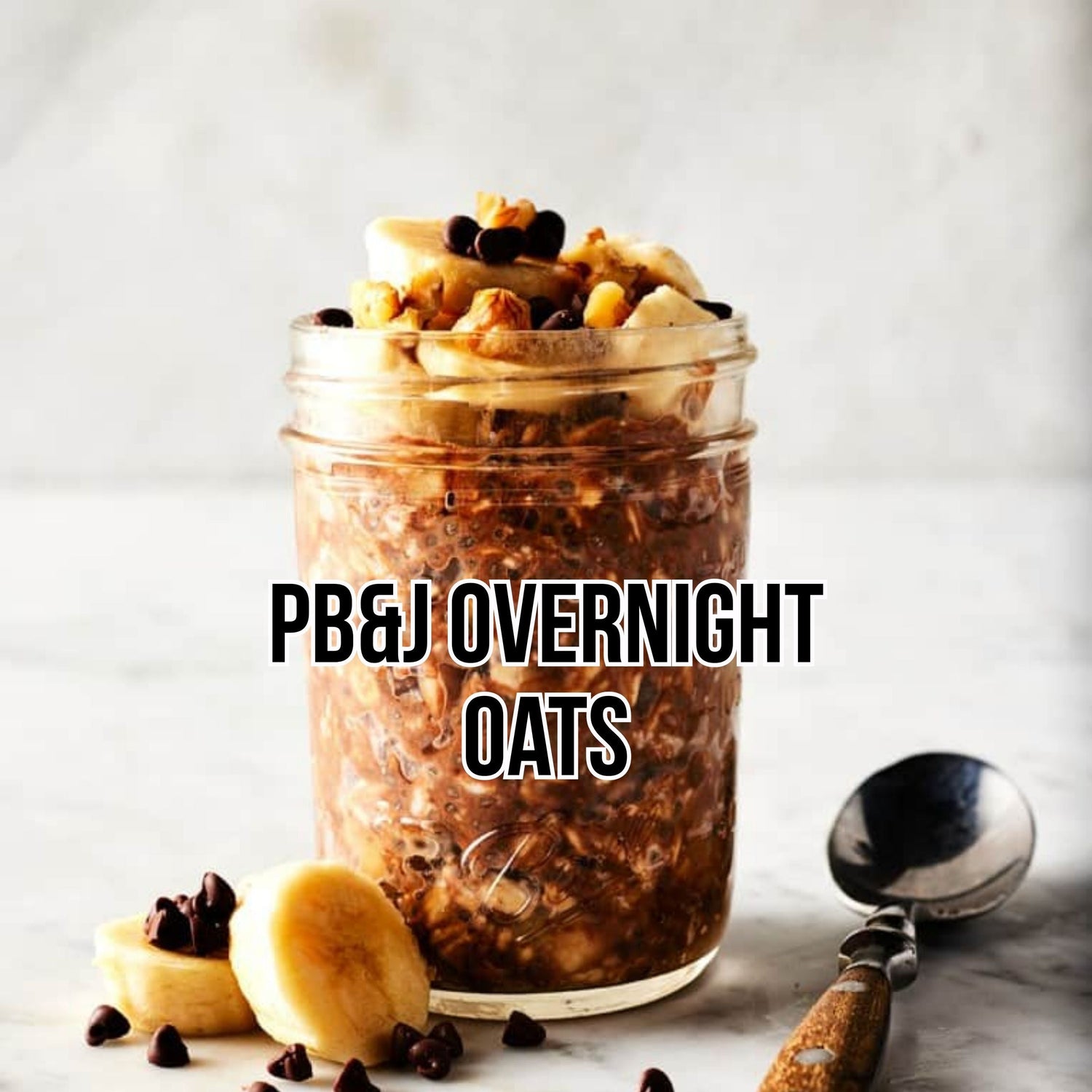 PB&J Supertums Overnight Oats