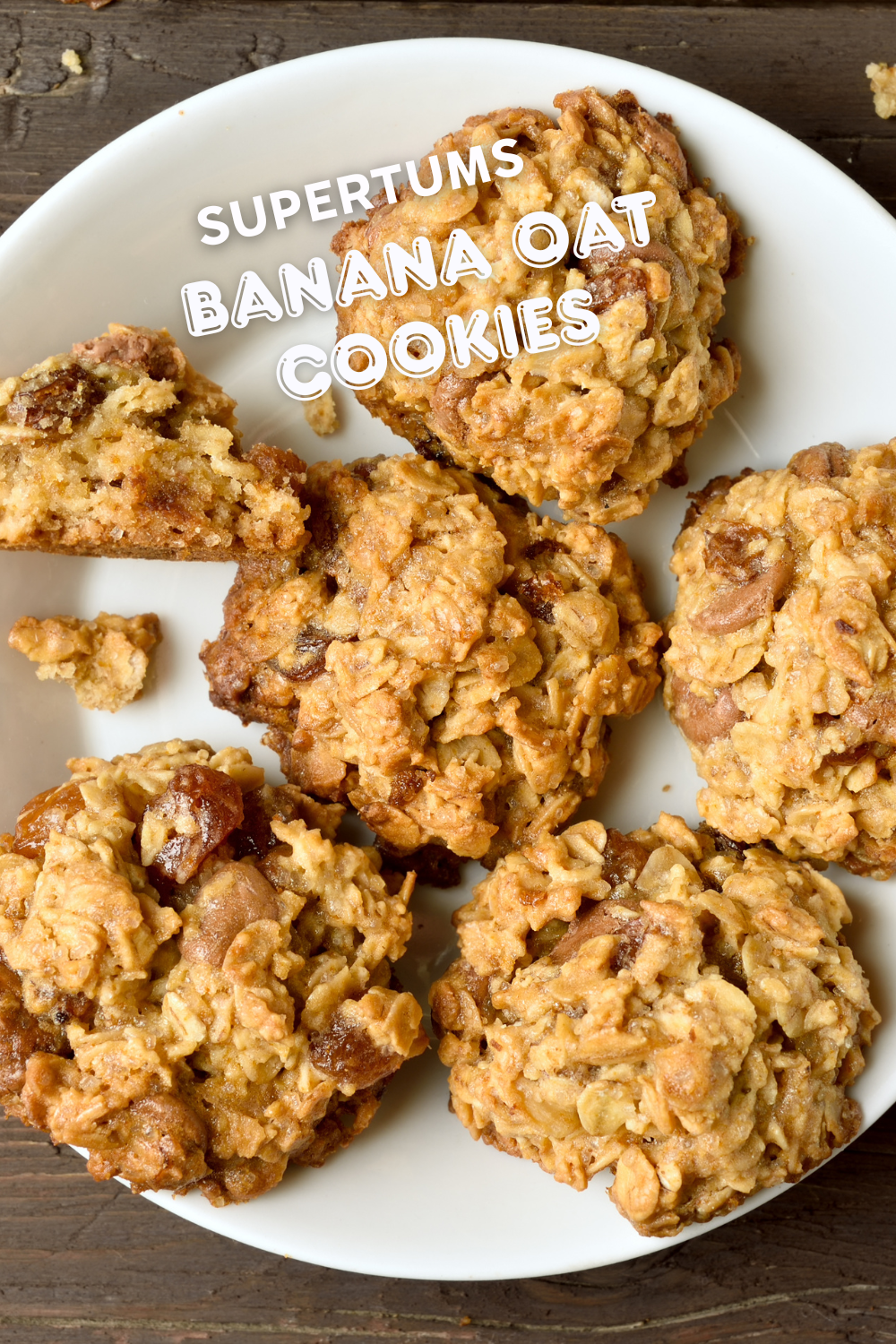 Banana Oat Cookies
