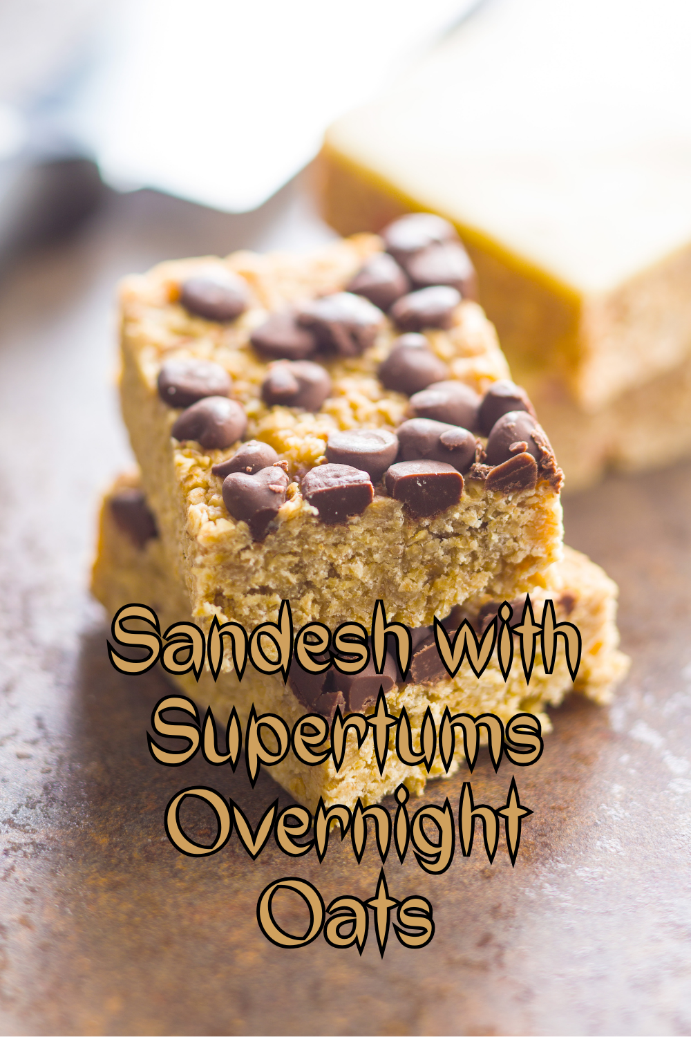 Sandesh with Supertums Overnight Oats
