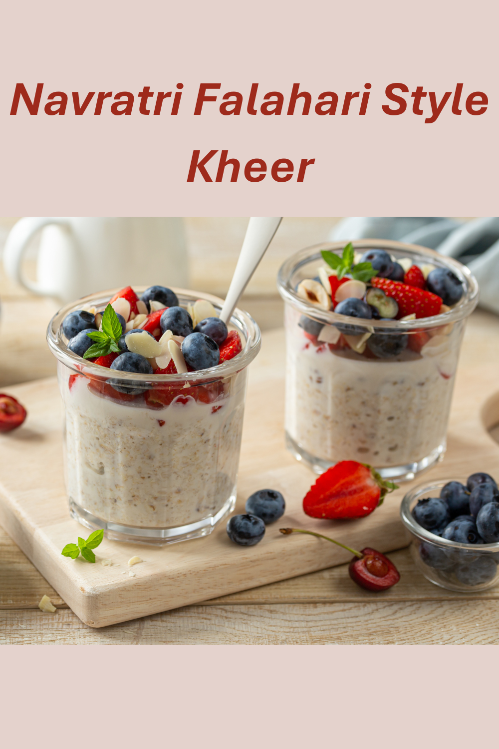 Navratri Falahari Style Kheer