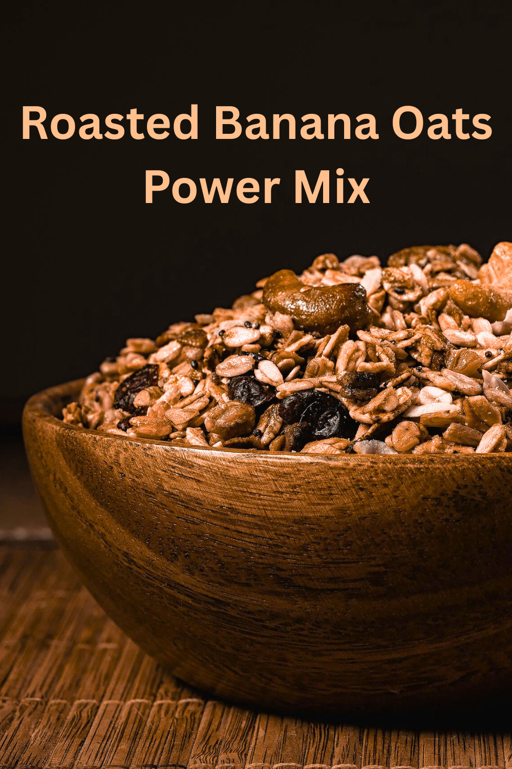 Roasted Banana Oats Power Mix