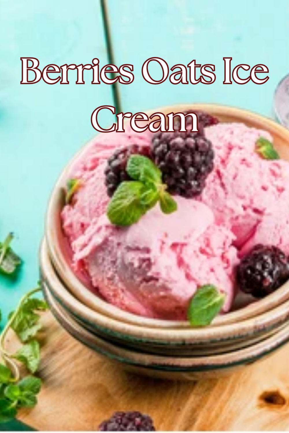 Berries Oats Ice Cream