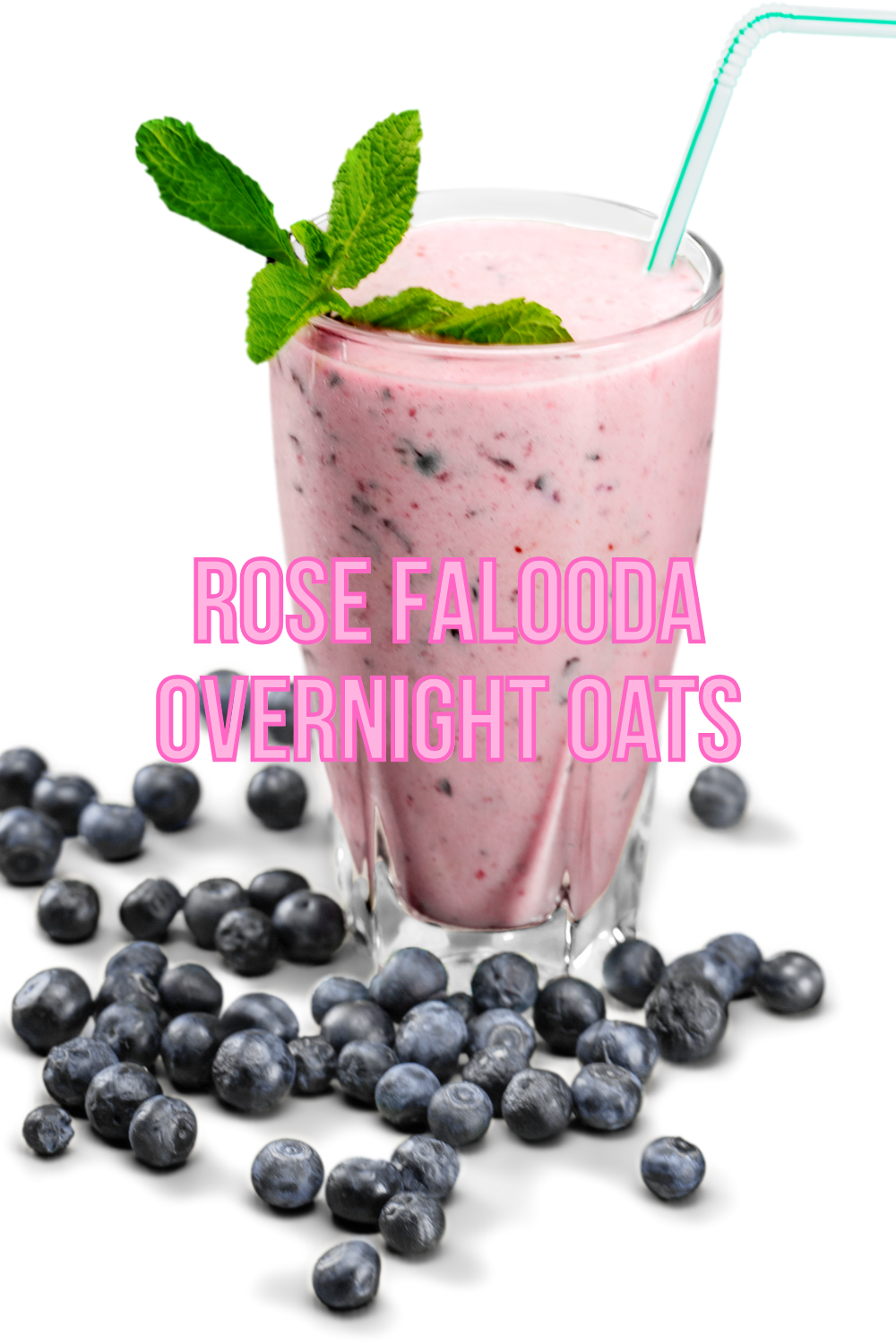 Rose Falooda Overnight Oats