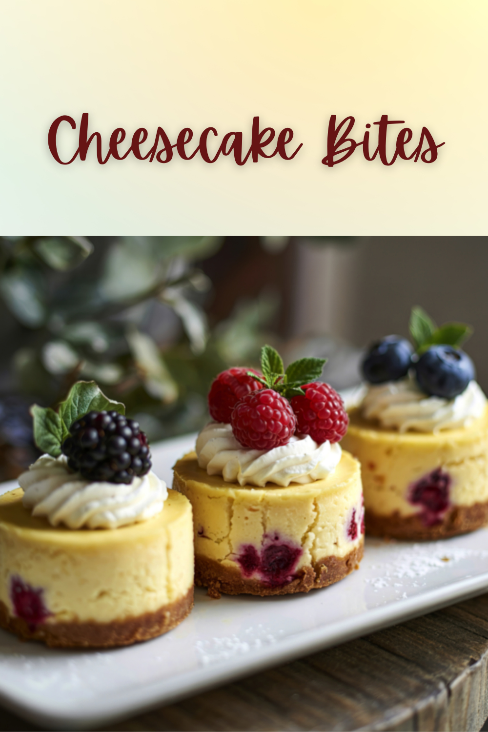 Cheesecake Bites