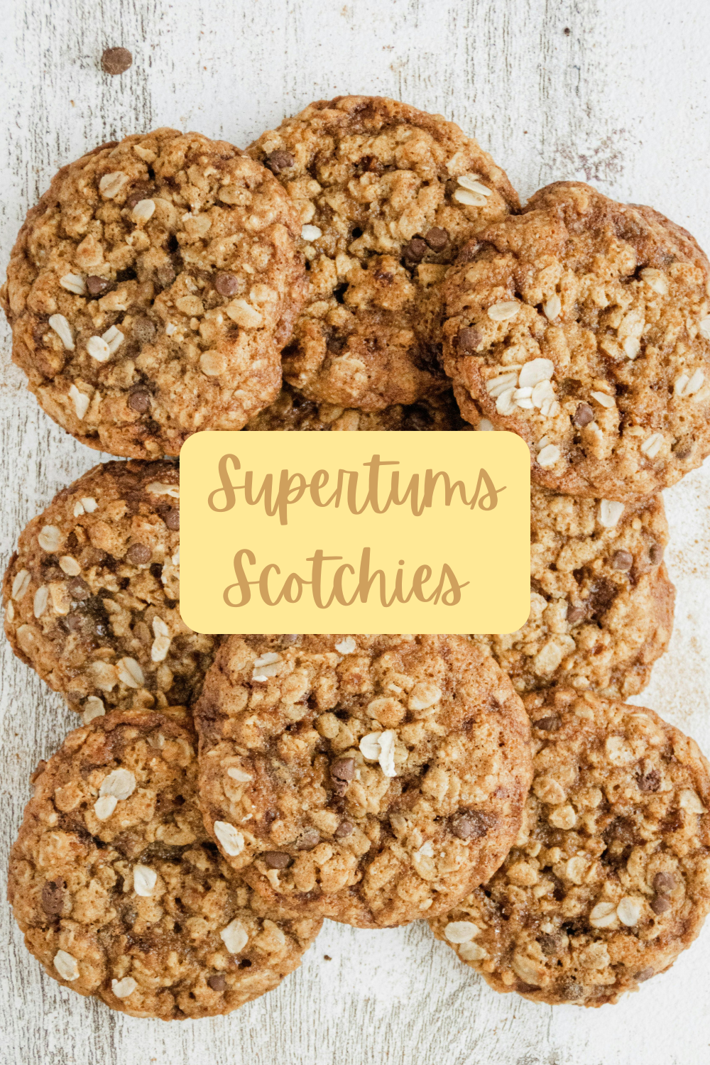 Oatmeal Scotchies with Supertums Cacao Oats
